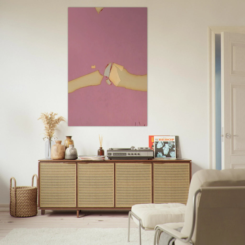 Composition on Red Ground - 1953 Poster | Nicolas de Stael Poster | Nicolas De Stael Shop