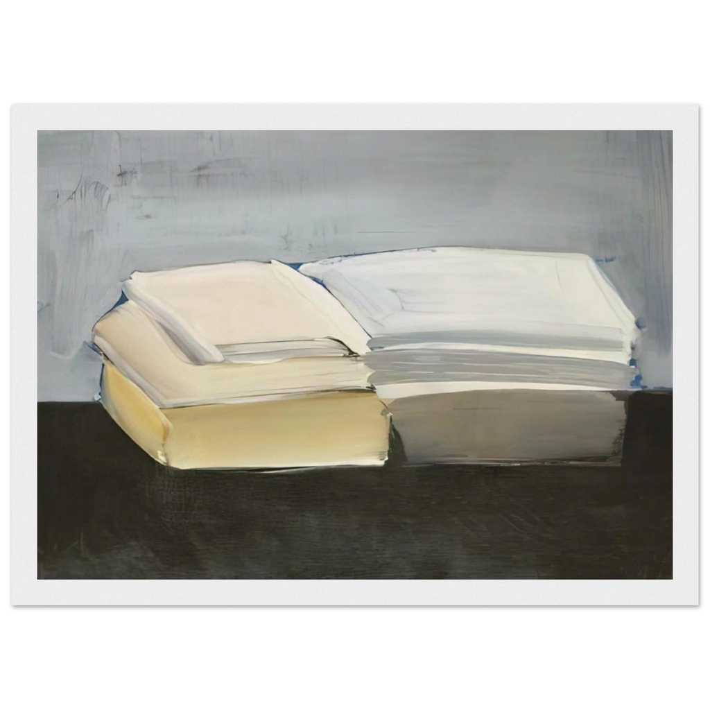 Livres - Lyrical Abstraction Framed Poster | Nicolas de Stael Framed Prints Wall Art | Nicolas De Stael Shop