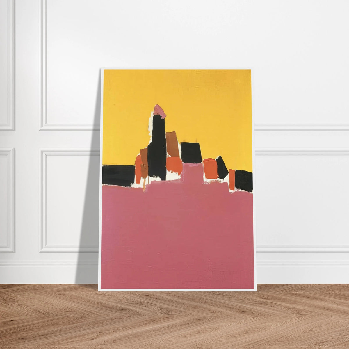 Syracuse - Lyrical Abstraction Framed Poster | Nicolas de Stael Framed Prints Wall Art | Nicolas De Stael Shop