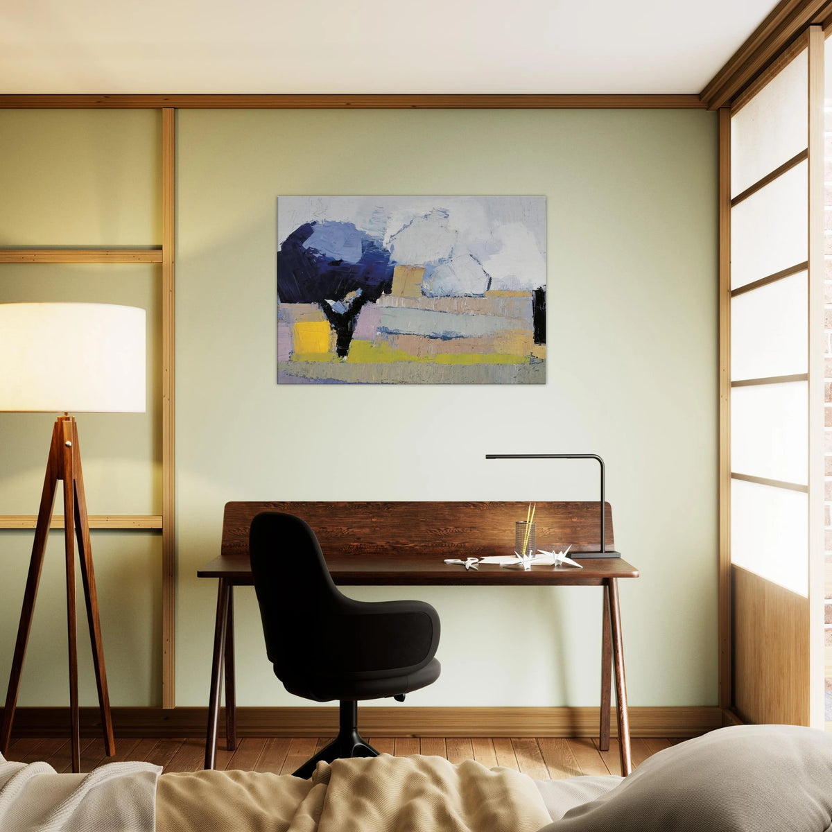 Paysage de Provence - Art Informel Canvas | Nicolas de Stael Canvas | Nicolas De Stael Shop