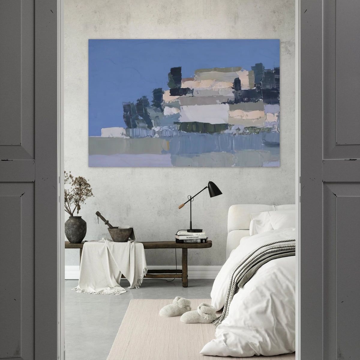 Ménerbes - Art Informel Poster | Nicolas de Stael Poster | Nicolas De Stael Shop