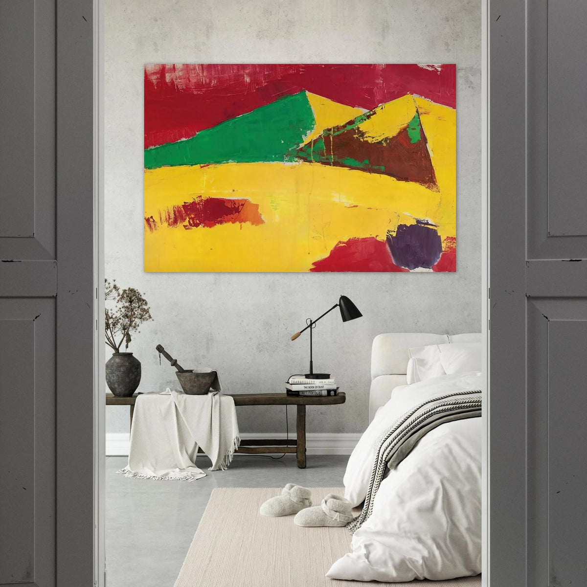 Sicile Agrigente - 1953 Poster | Nicolas de Stael Poster | Nicolas De Stael Shop