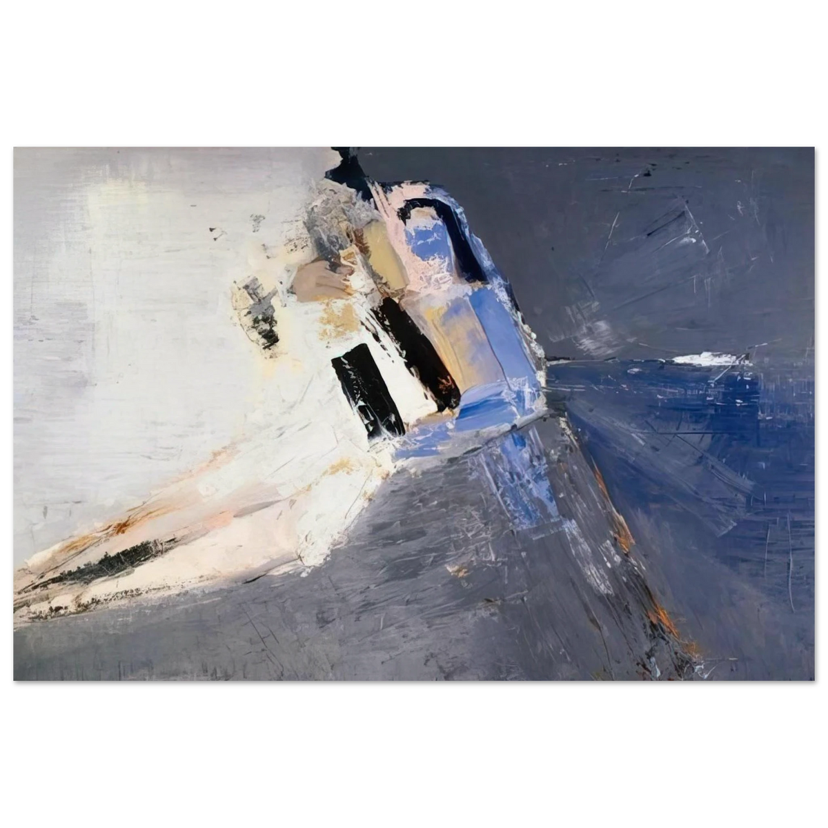 Figure accoudée - 1953 Poster | Nicolas de Stael Poster | Nicolas De Stael Shop