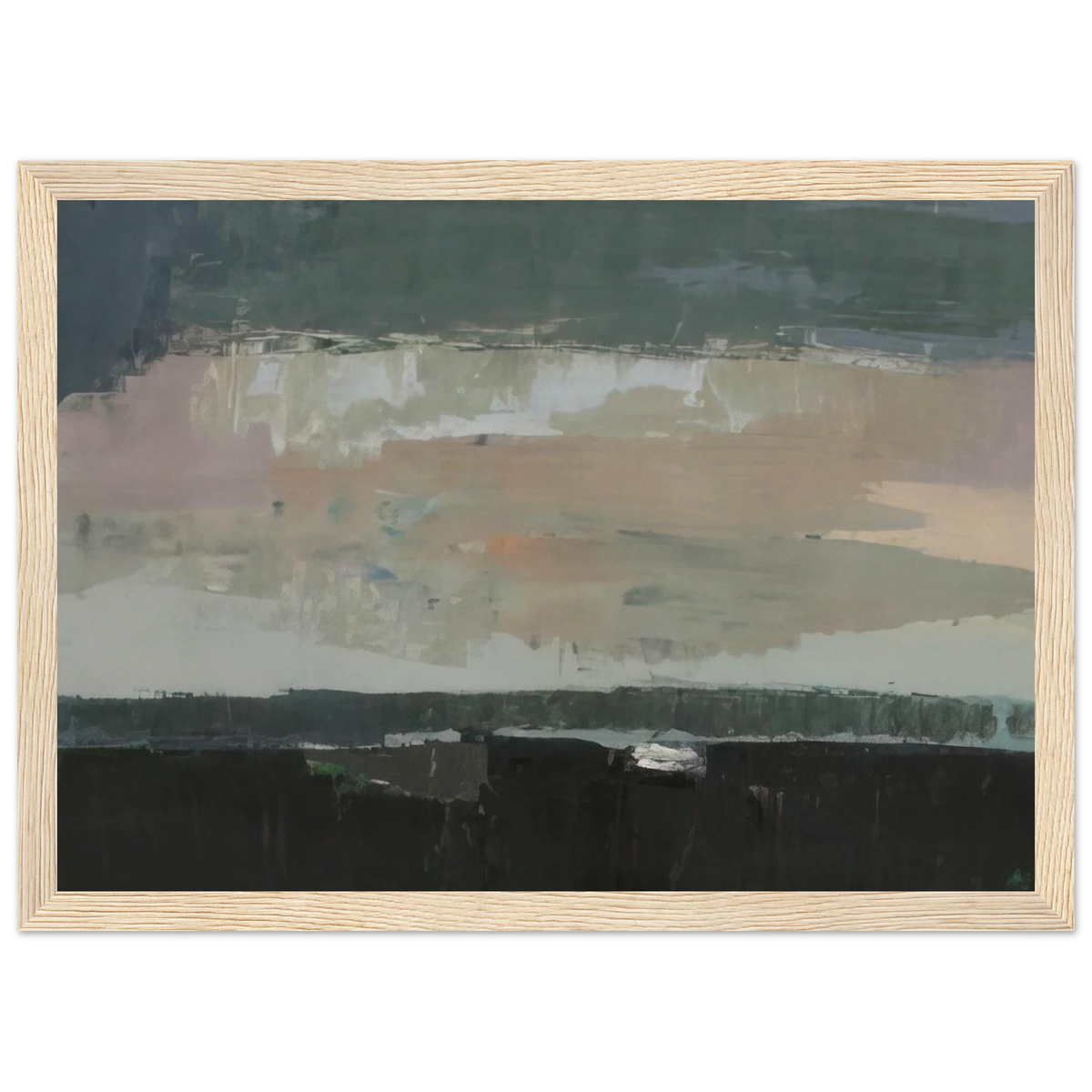 Gentilly - 1952 Framed Poster | Nicolas de Stael Framed Prints Wall Art | Nicolas De Stael Shop