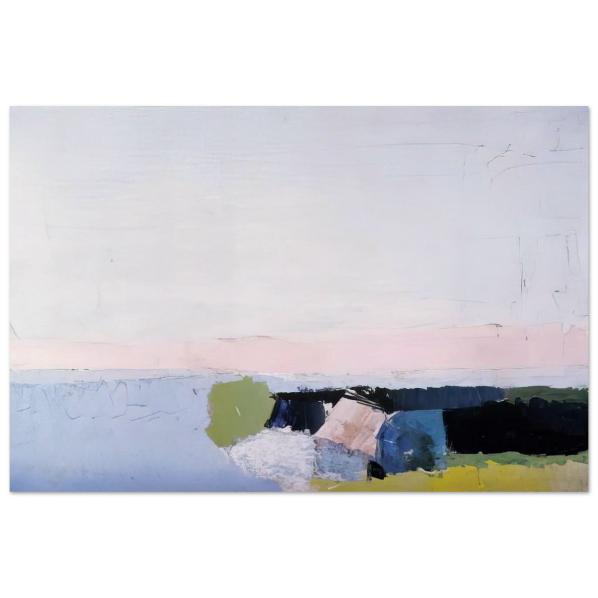 Bord de Mer - 1952 Poster | Nicolas de Stael Poster | Nicolas De Stael Shop