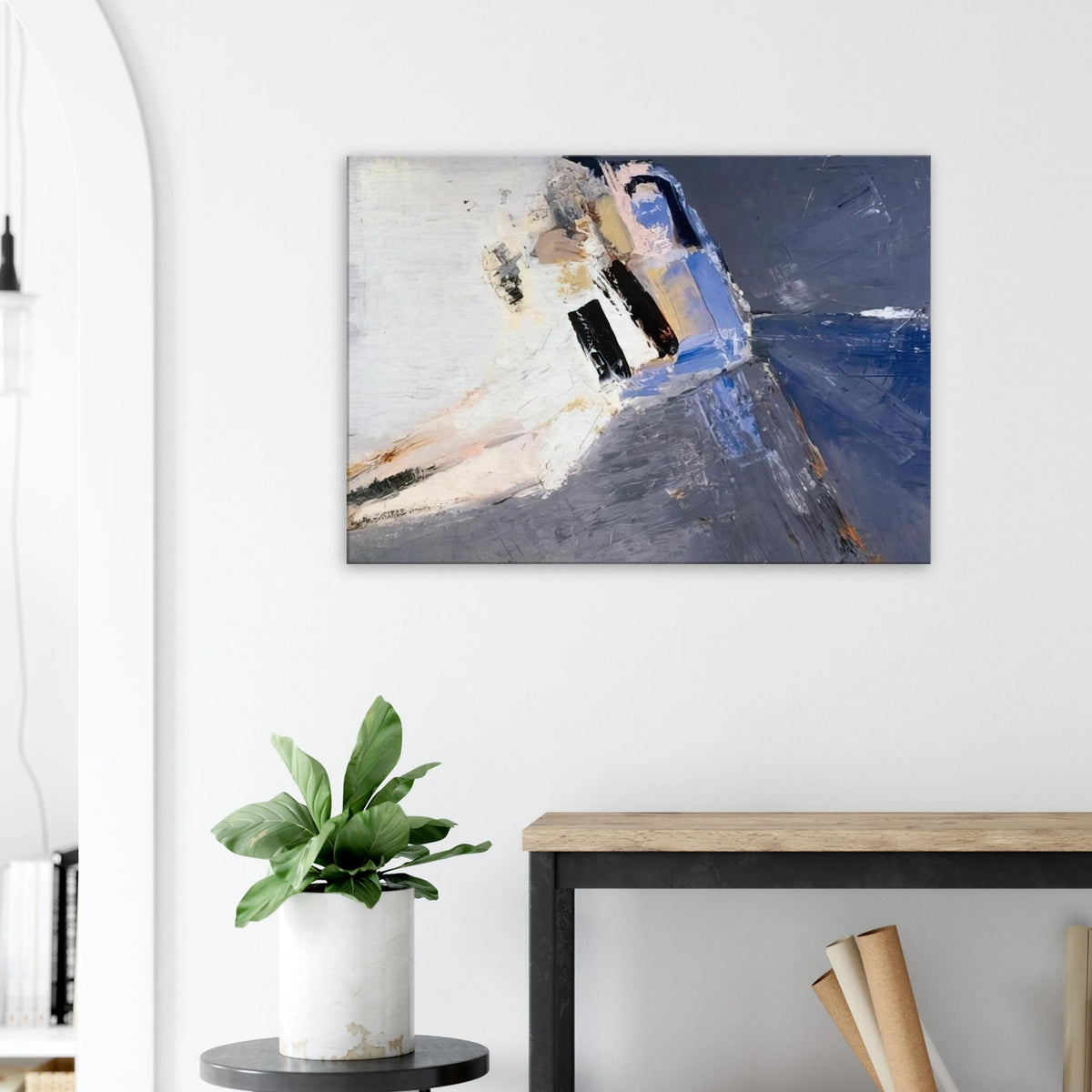 Figure accoudée - 1953 Canvas | Nicolas de Stael Canvas | Nicolas De Stael Shop