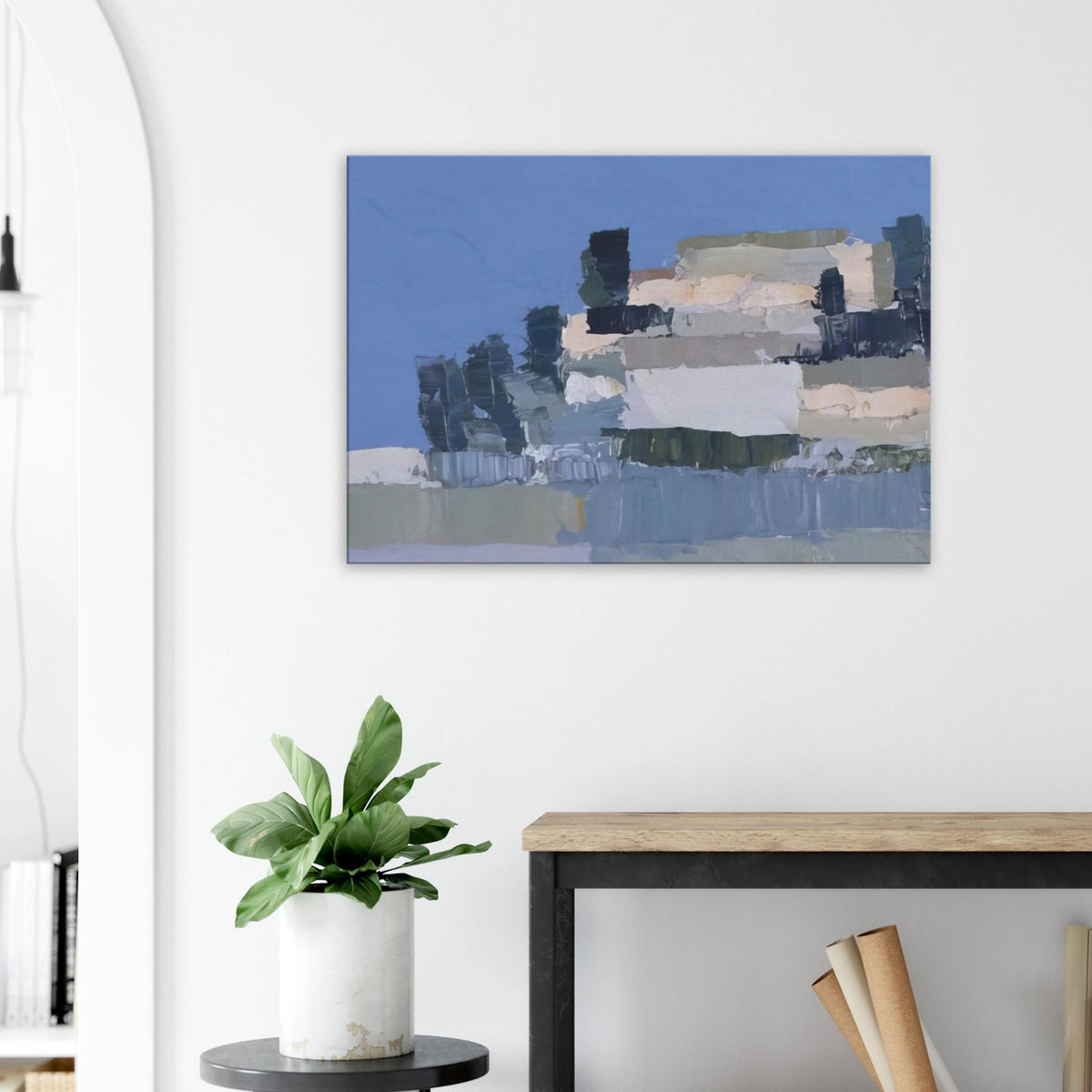 Ménerbes - Art Informel Canvas | Nicolas de Stael Canvas | Nicolas De Stael Shop