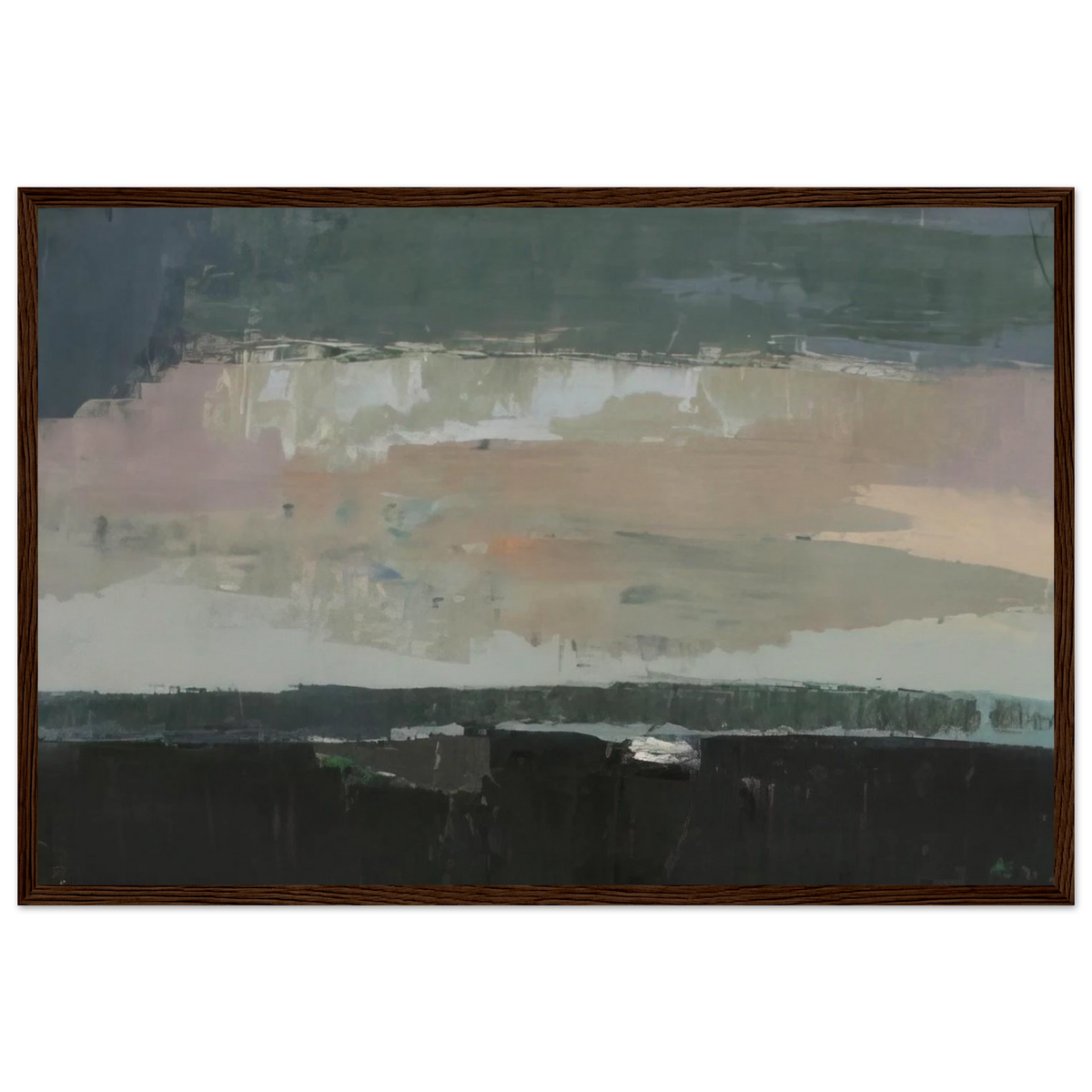 Gentilly - 1952 Framed Poster | Nicolas de Stael Framed Prints Wall Art | Nicolas De Stael Shop