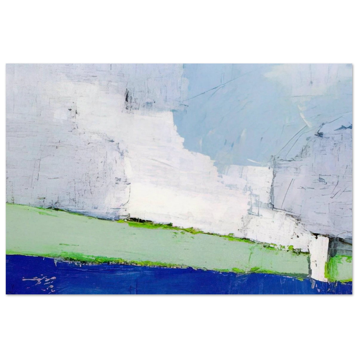 Paysage de Vaucluse No. 3 - 1953 Poster | Nicolas de Stael Poster | Nicolas De Stael Shop