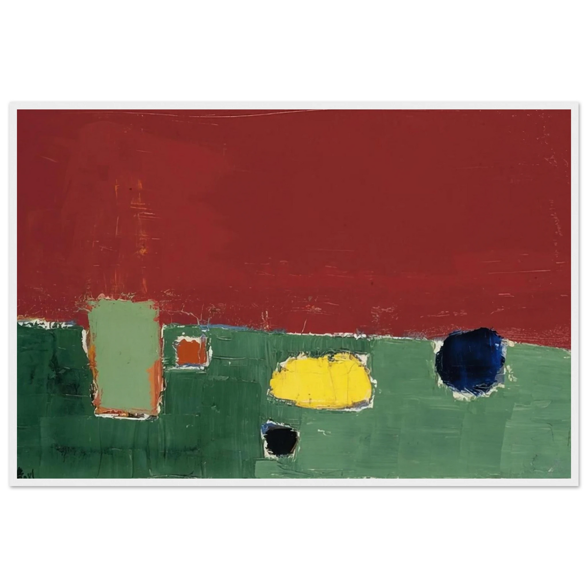 Nature morte - 1952 Framed Poster | Nicolas de Stael Framed Prints Wall Art | Nicolas De Stael Shop