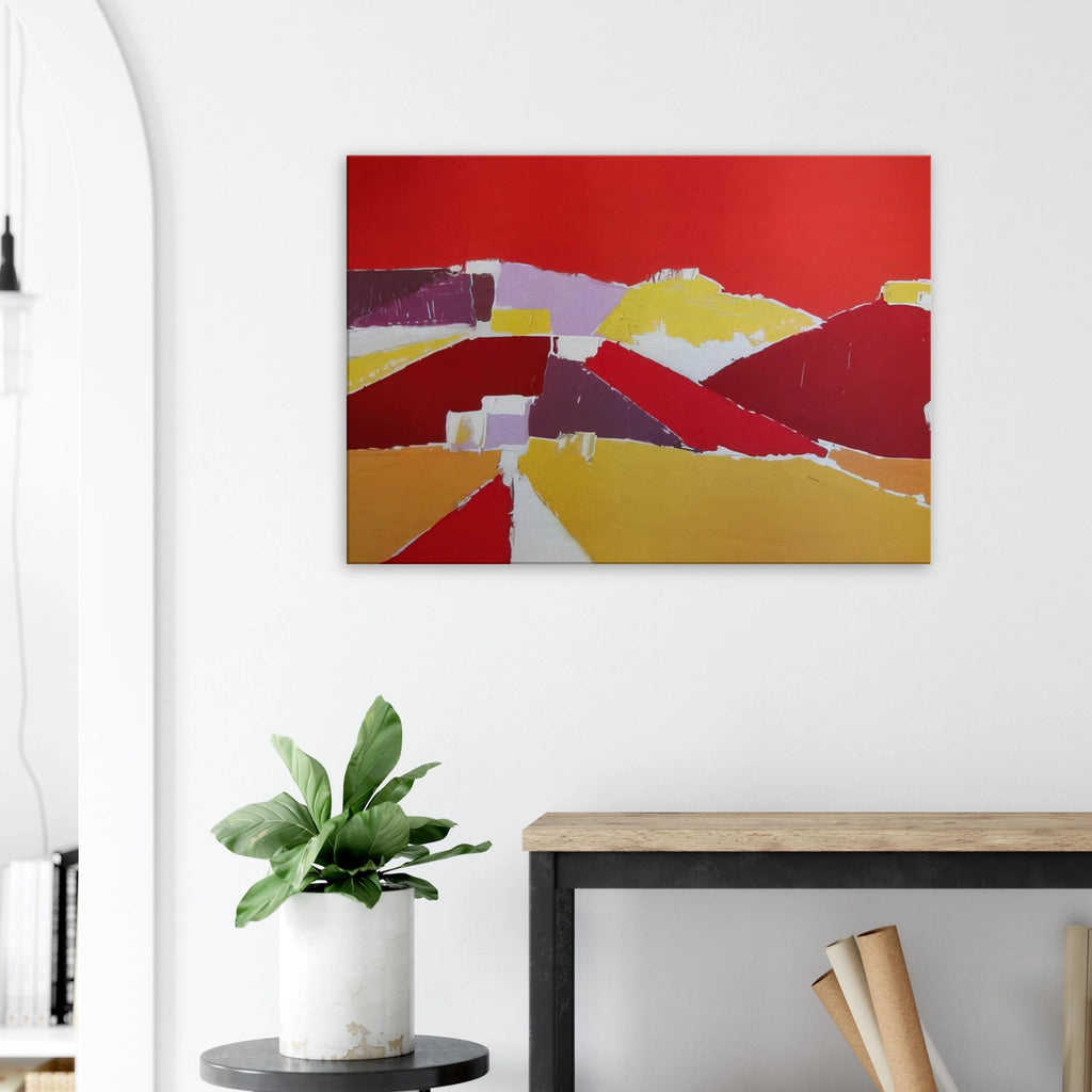 Agrigente - 1953 Canvas | Nicolas de Stael Canvas | Nicolas De Stael Shop